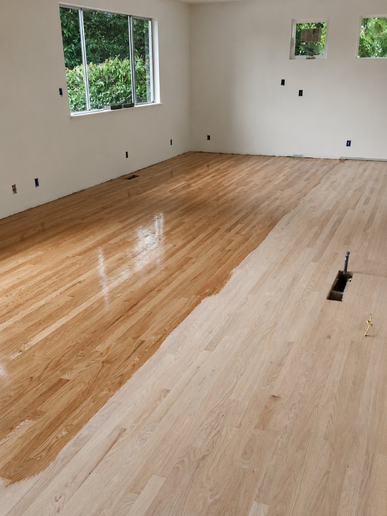 Custom Hardwood Staining